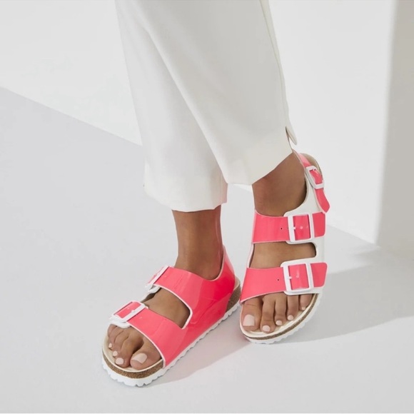 Birkenstock Milano Colourblock Sandals - Picture 6 of 6
